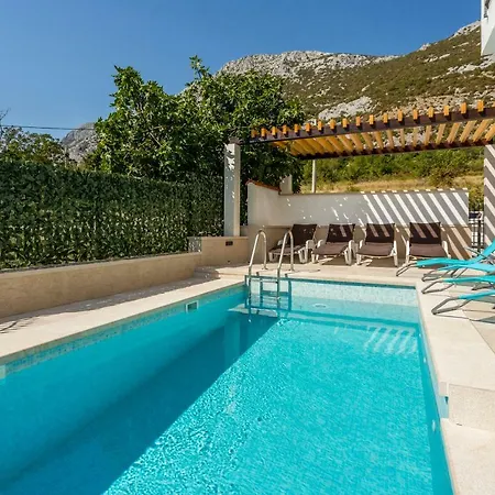 House Luce With Pool Apartment Cisla Exterior photo